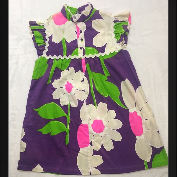 🎉HP🎉 Vintage 1960’s Malia Honolulu Daisy Dress - Picture 2 of 9